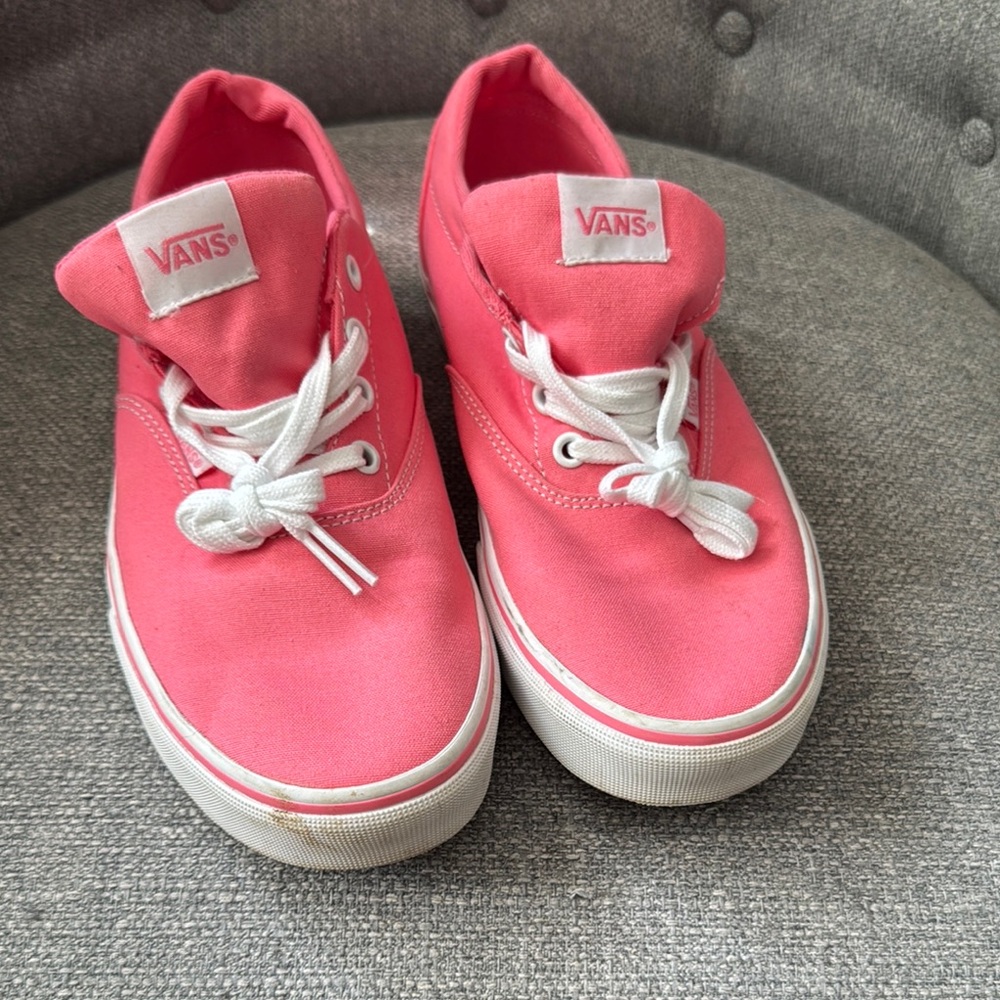 Vans Coral Sneakers with White Accents
